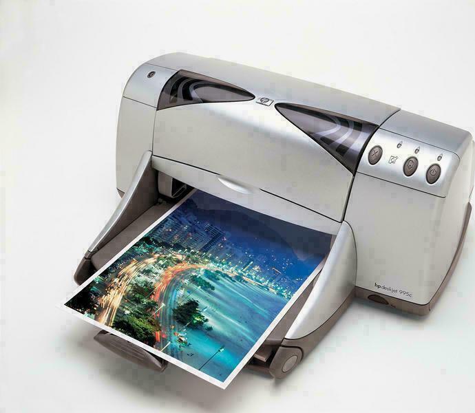 HP Deskjet 995C Color InkJet Printer